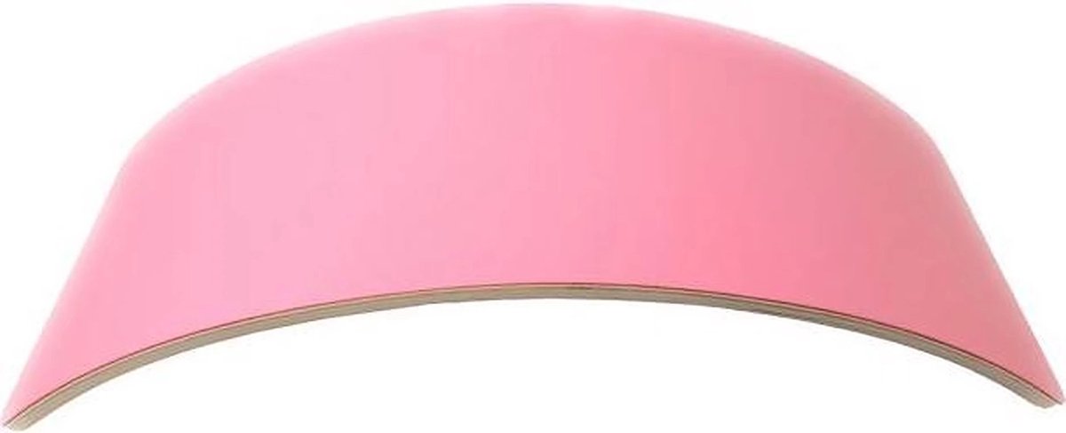 ZaciaToys Balance Board Roze- Vilt - Kinder Balansbord - Houten balanstrainer Kinderbord - Balanceboard - Jong en Oud - Tijdloos - Duurzaam - Yoga - Fullbody -Workout - Evenwicht