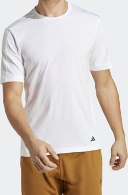 adidas Performance Yoga Base Training T-shirt – Heren – Wit – S
